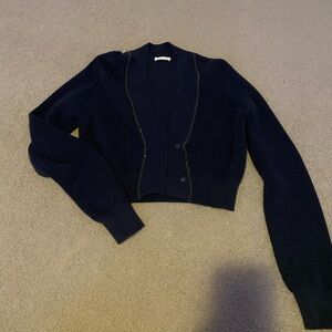 Brunello Cucinelli Dark Blue Women's Cardigan